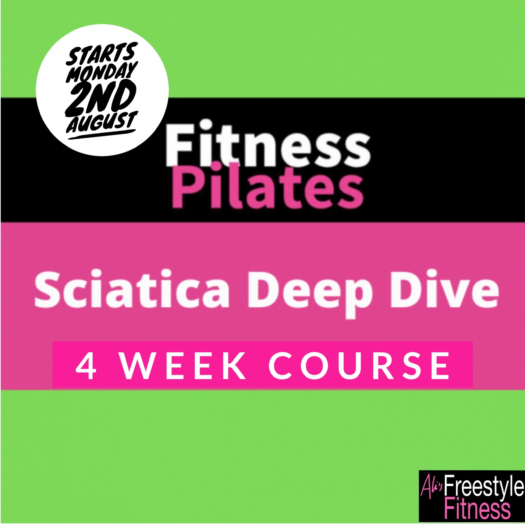 Fitness Pilates ‘Deep Dive’ Sciatica